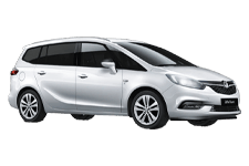 Van Hire Trowbridge - Vauxhall Zafira 7-Seater - Minibus hire Trowbridge